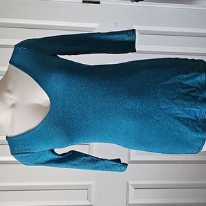 Womens Michael Stars Top turquoise OS